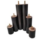 Ver imagem 1 de Kit 6 Pés Anti Refluxo para Cama Pés de Madeira Cama Box