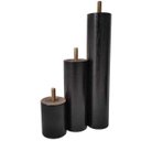 Ver imagem 2 de Kit 6 Pés Anti Refluxo para Cama Pés de Madeira Cama Box