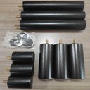 Ver imagem 7 de Conjunto 9 Pés Anti Refluxo de Madeira para Cama Pés Fixos