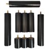 Conjunto 9 Pés Anti Refluxo de Madeira para Cama Pés Fixos - 3
