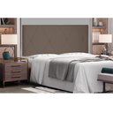 Ver imagem 2 de Cabeceira Painel Aquilla Para Cama Box Solteiro 90 cm Suede - D’Rossi - Caramelo