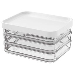 Pote Coza Clear Trio 840ml Branco 207703007 - 1