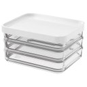 Ver imagem 1 de Pote Coza Clear Trio 840ml Branco 207703007