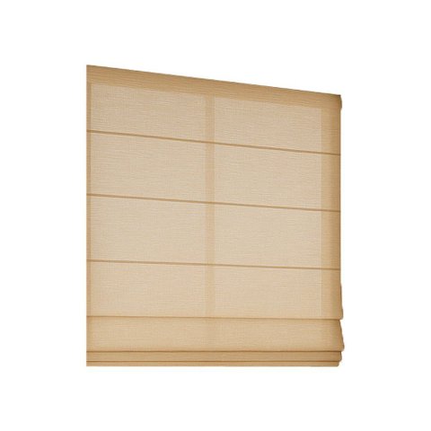 Persiana Romana Tecido Larg 1,60x1,30 Alt:Bege