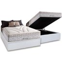Ver imagem 1 de Cama Box Baú Casal: Colchão Molas Masterpocket Ensacadas Herval Maxspring American + Base Crc