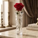 Ver imagem 3 de Vaso Decorativo de Vidro Robusto - Elegância e Sofisticação (18,5cm)