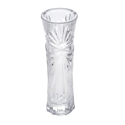 Vaso Decorativo de Vidro Robusto - Elegância e Sofisticação (18,5cm)