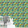 Papel de Parede Auto Adesivo Quarto Bebê Carrinho Colorido Infantil Decorativo Criança 12m - 7