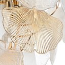 Ver imagem 3 de Lustre Pendente Nordecor Musche 2903 Ouro Brilho E14 Bivolt