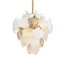 Ver imagem 1 de Lustre Pendente Nordecor Musche 2903 Ouro Brilho E14 Bivolt