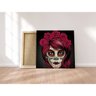 Quadro Decorativo em Tecido Canvas 60x60cm Rosto abstrato - 1