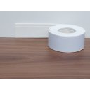 Ver imagem 2 de Eva Flexível 10x1cm Metros Rodapé Moldura Autocolante Boiserie Roda Meio 10mm de espessura 12 metros
