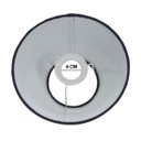 Ver imagem 3 de Cúpula de Abajur 20x10x30cm Tecido Algodão Soquete Importado Ref 20
