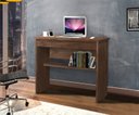 Ver imagem 1 de Mesa / Escivaninha Vit para Estudo 1 Gaveta com Chave Cor Canela Romar