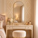 Ver imagem 2 de Espelho Decorativo Arco Borda Dourada 60x120cm Luxo Goldenx