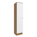 Ver imagem 1 de Paneleiro Celeste Kappesberg 100% Mdf 1 Porta Nogueira/branco 50cm