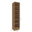 Ver imagem 5 de Paneleiro Celeste Kappesberg 100% Mdf 1 Porta Nogueira/branco 50cm