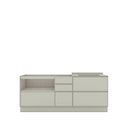 Ver imagem 3 de Balcão de Cozinha Fineze 1 Porta 6 Gavetas 100% MDF Areia Hp - Henn