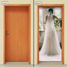 Adesivo Decorativo de Porta - Salão de Beleza - Noiva - 2455cnpt - 3