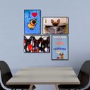 Ver imagem 6 de Kit 04 Placas de MDF Decorativas Dog 19,5x29,5 - D'Rossi