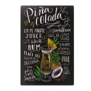 Ver imagem 4 de Kit 04 Placas de MDF Decorativas Bebidas 19,5x29,5 - D'Rossi