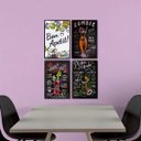 Ver imagem 6 de Kit 04 Placas de MDF Decorativas Bebidas 19,5x29,5 - D'Rossi