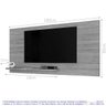 Painel para TV Manaus Invertido Cinamomo - 3