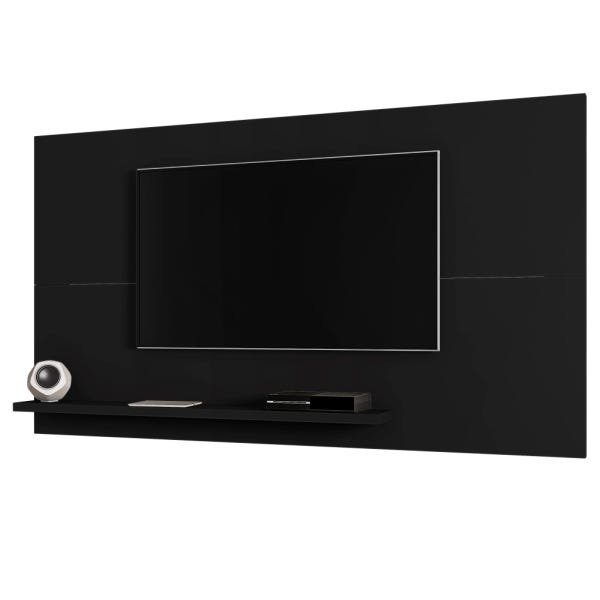 Painel para TV Harare Invertido Preto Fosco - 2