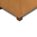 Ver imagem 7 de Kit 2 Puffs Decorativos Merlin Sala de Estar Couro Caramelo Manchado G88 - Gran Belo