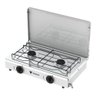 Fogão Mesa Inox Tampa Portátil Gás 2 Bocas Branco Venax Tipo de Gás - GLP (Gás de Botijão) - 3
