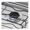 Fogão Mesa Inox Tampa Portátil Gás 2 Bocas Branco Venax Tipo de Gás - GLP (Gás de Botijão) - 7