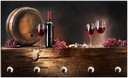 Ver imagem 1 de Porta Chaves Bebidas Vinho Bar Restaurantes Gourmet Organizador Chaveiros