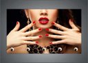 Ver imagem 3 de Porta Chaves Salão De Beleza Maquiagem Manicure Cabeleleira Organizador Chaveiros