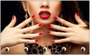 Ver imagem 1 de Porta Chaves Salão De Beleza Maquiagem Manicure Cabeleleira Organizador Chaveiros