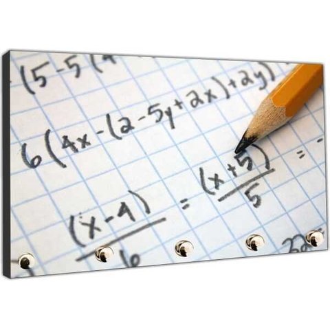 Porta Chaves Matemática Fórmulas Licenciaturas Física Números Organizador Chaveiros