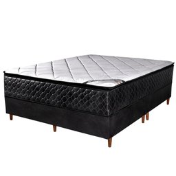 Colchão King Molas Ensacadas Vougue + Base 193x203x67 - 2