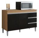 Ver imagem 1 de Gabinete Multiuso Andreia S/tampo 120cm Ajl Moveis