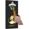 Abridor De Garrafa Magnético Com Ímã Parede Cerveja Bar Churrasco Desenho Simpsons Homer - 2