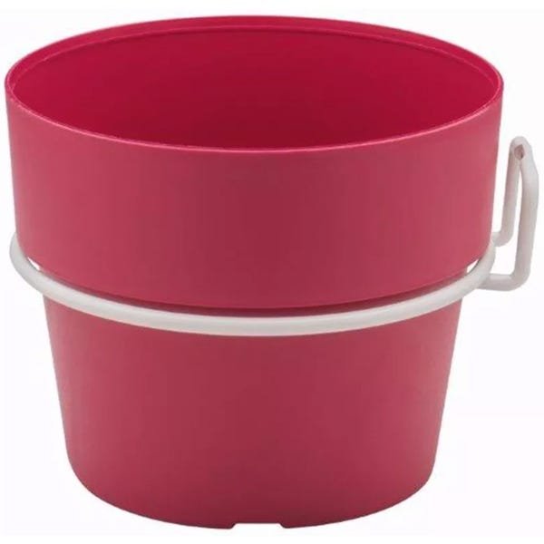 3 Suportes Aço Epóxi Para Vaso Médio De Flor Jardim Parede - 3