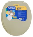 Ver imagem 1 de Assento Pvc Oval Soft Areia Plastilit