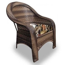 Conjunto de Poltronas Fibra Sintética Tóquio - 2 Poltronas + 1 Mesa Centro - Tecido Revieira - 4