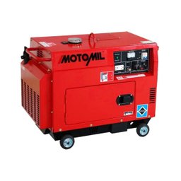 Gerador de Energia a Diesel de 5000W Bivolt - 5 KVA - Cabinado - Motomil MDG-5000ATS - 1 Gerador de Energia a Diesel de 5000W Bivolt - 5 KVA - Cabinado - Motomil MDG-5000ATS - 1