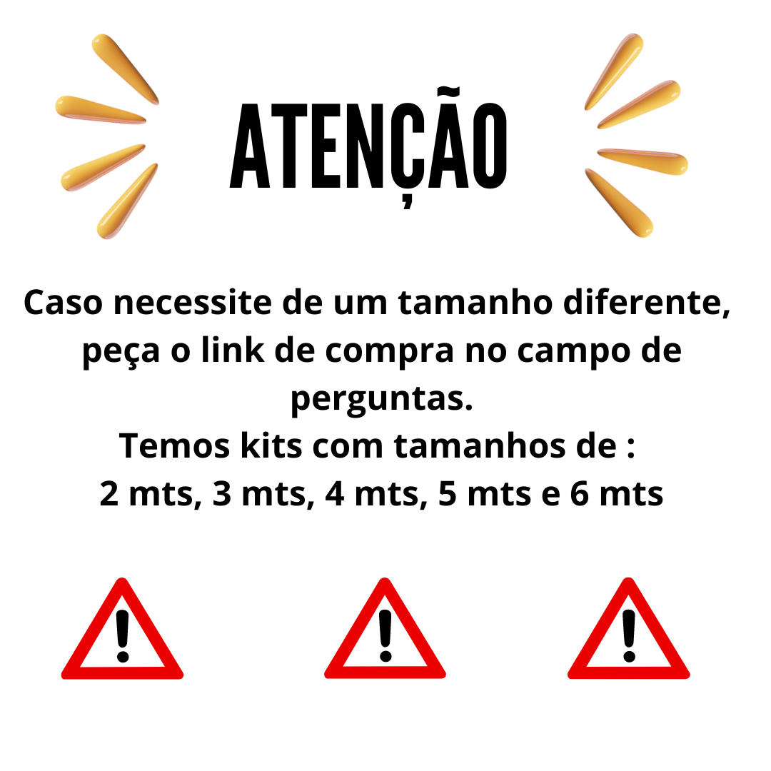 Trilho de Cortina Super Flexivel, Trilho Suisso, Curva Fácil, Kit Completo, Sala, Quarto, Cozinha, B - 2