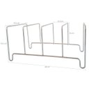 Ver imagem 3 de Organizador De Armário Porta Tampa De Panela Travessa Forma