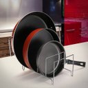 Ver imagem 4 de Organizador De Armário Porta Tampa De Panela Travessa Forma