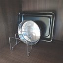 Ver imagem 5 de Organizador De Armário Porta Tampa De Panela Travessa Forma