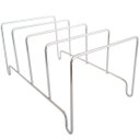 Ver imagem 1 de Organizador De Armário Porta Tampa De Panela Travessa Forma