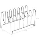 Ver imagem 3 de Porta Tampas De Panelas Organizador de Travessas e Formas