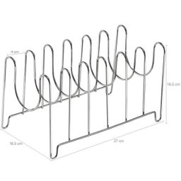 Porta Tampas De Panelas Organizador de Travessas e Formas - 3