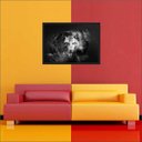 Ver imagem 3 de Quadro Decorativo Animais Lobo Salas Decorações Interiores Com Moldura